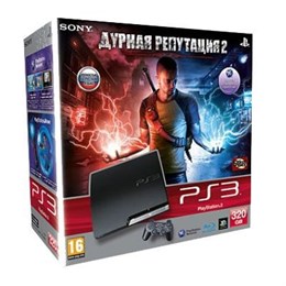 PS 3 (320 ГБ) + Дурная репутация 2 1055